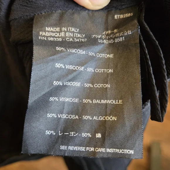 Prada Black Textured A-Line Skirt - Picture 5 of 6